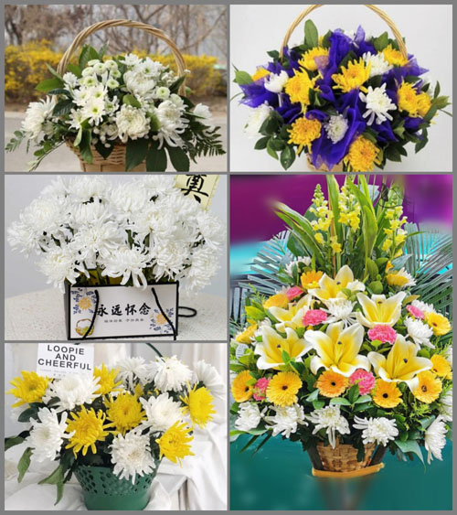 湖北孝感市应城市杨河镇花园村白事提篮配送